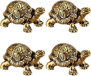 Copper Bird Bath Purification Disk, 4Piece Turtle Shaped, 3.1x1.7cm