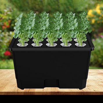 Indoor Hydroponics Growing System 15 Pods Cultivation Planter Box