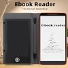 E-reader de 5.7 pulgadas HD capacitivo con bloc de notas, compatible con WiFi y Bluetooth, cámara y altavoz integrados para fotografía, sonido y reproducción de video 3
