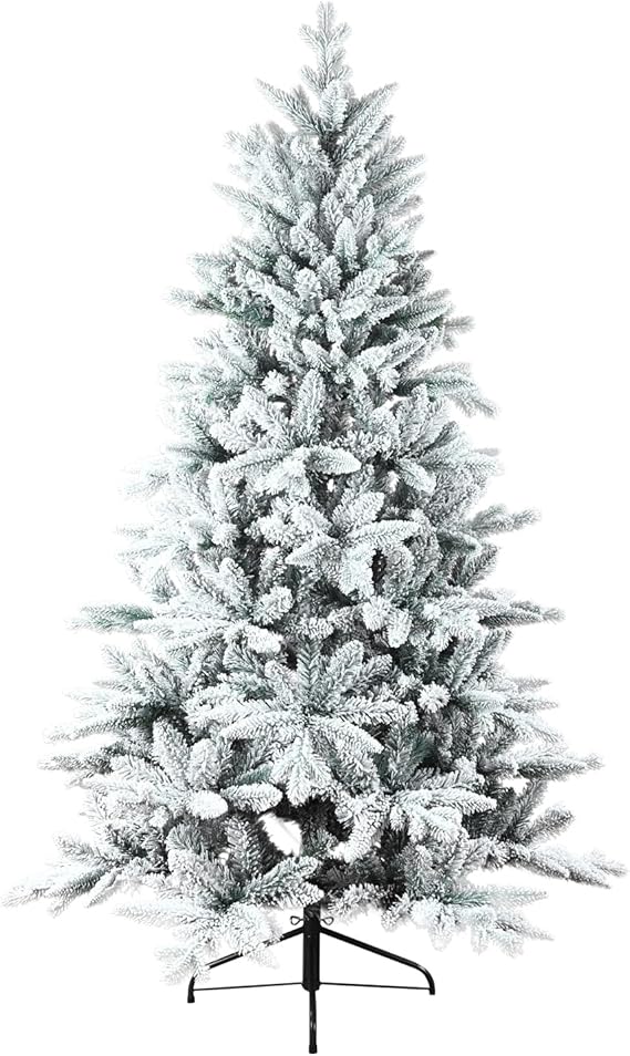 Sufrk 7FT Artificial Christmas Tree 1401 Branch Tips Holiday Decoration
