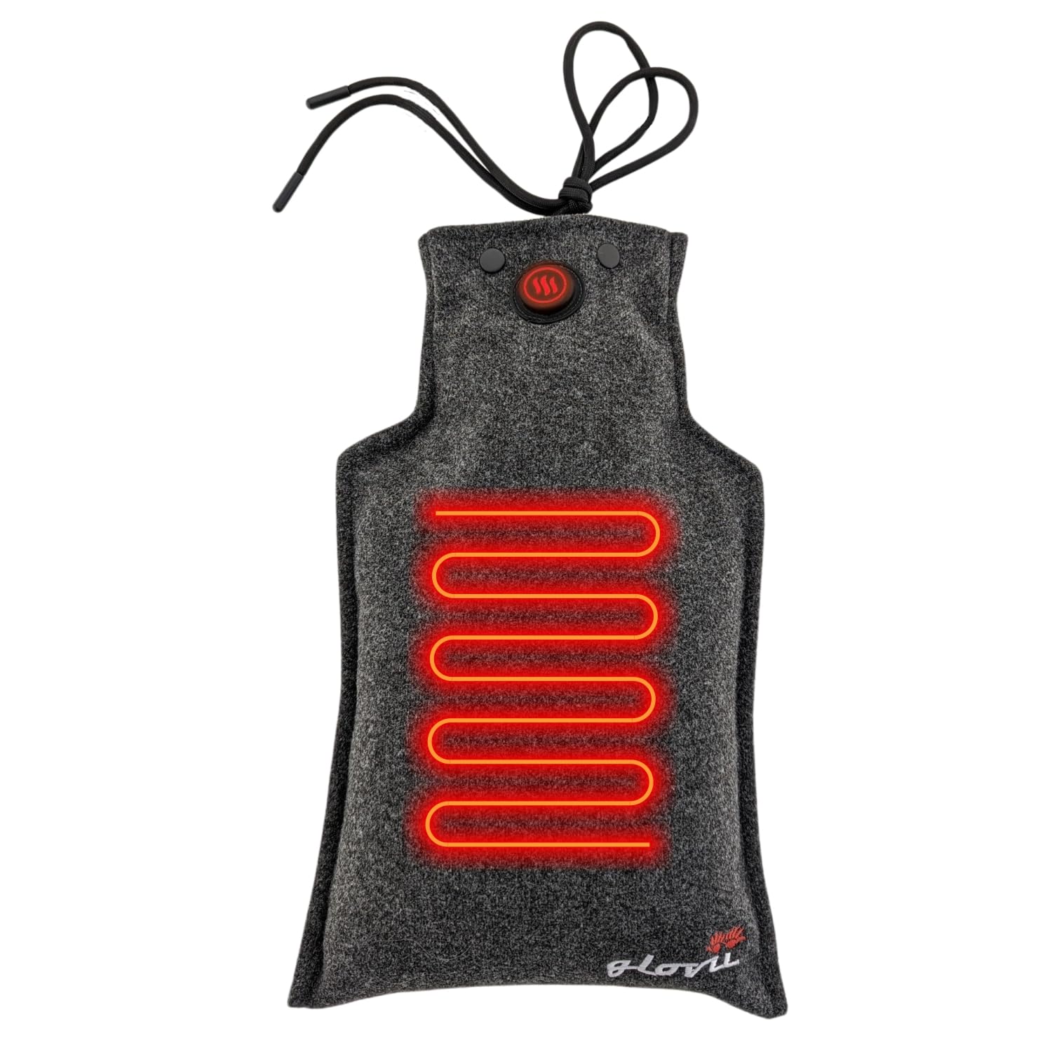 Bolsa de agua caliente con calefacción alimentada por Powerbank, GHW1, 3 niveles de calor