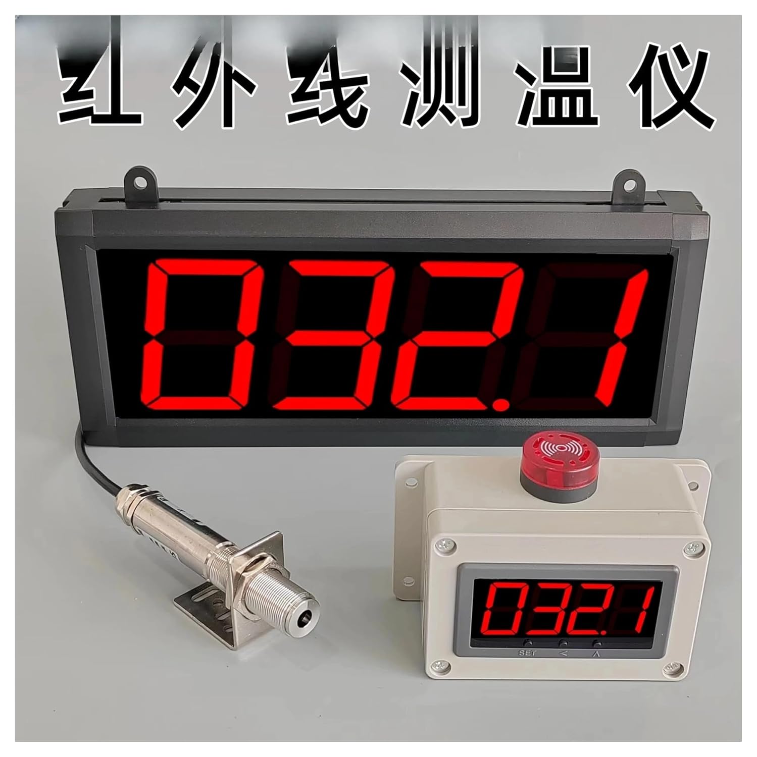 Electronic Digital Display Infrared Thermometer Large Screen Induction Thermometer Temperature Display(18)