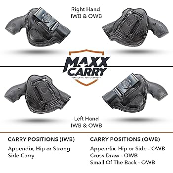Amazon.com : Maxx Carry Multi-Carry 4-Way OWB & IWB Premium