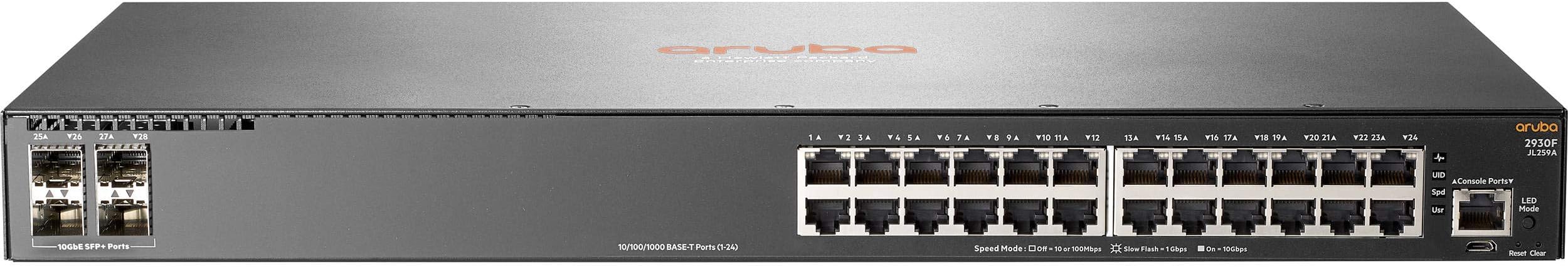 HPE JL254A#ABA Aruba 2930F 48G 4SFP+ Switch