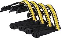 Vista 18 de BubbasGarageTv - Asas de agarre Paracord para Jeep Wrangler JL y Jeep Gladiator JT (negro)