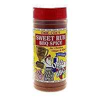 Vista 1 de Obie-Cue's Sweet Rub BBQ Spice para pollo, chuletas y costillas (12 onzas)