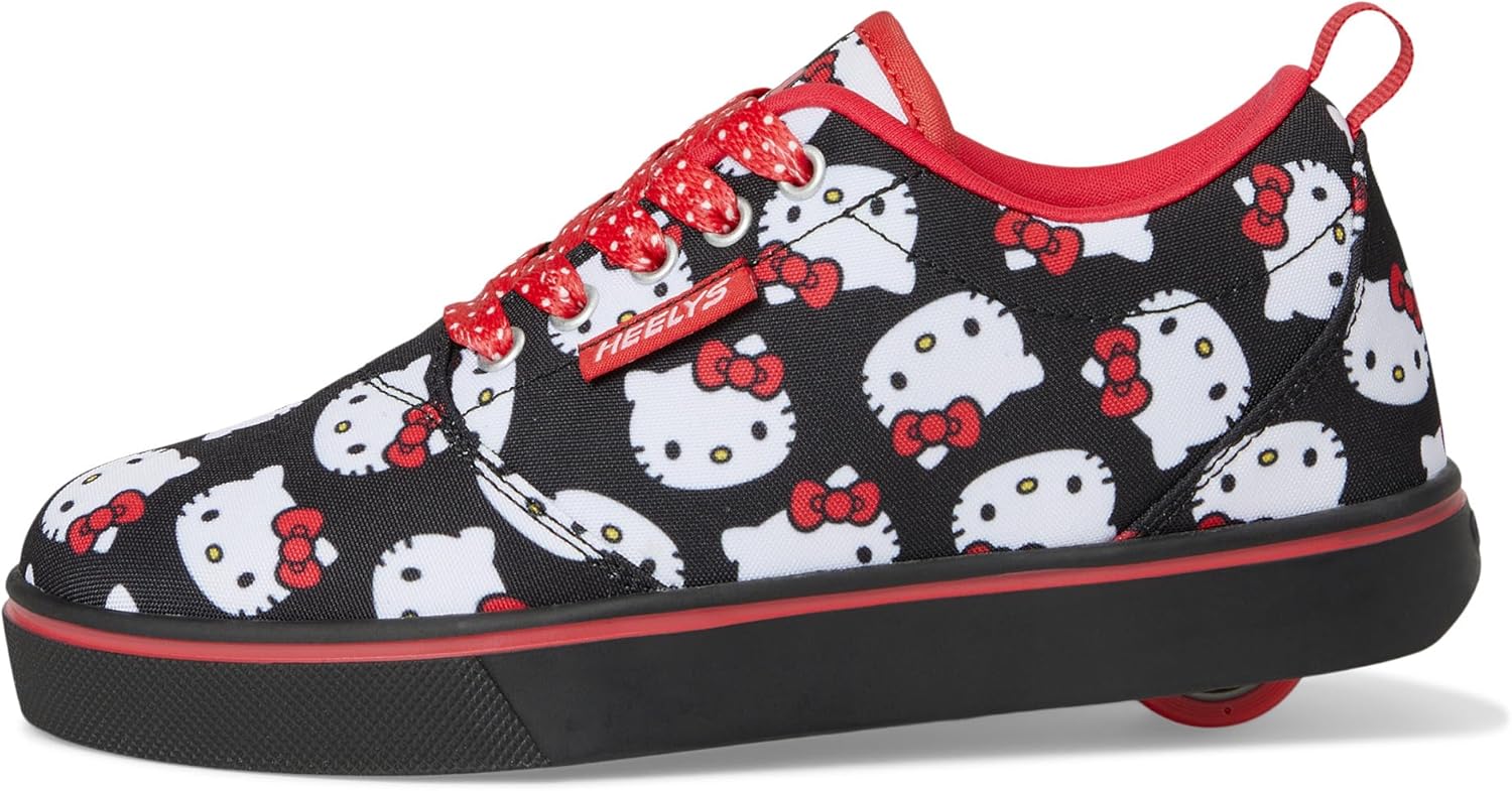 HEELYS Girl's Hello Kitty Pro 20 (Little Big Kid) Wheeled Heel Shoe - Image 4