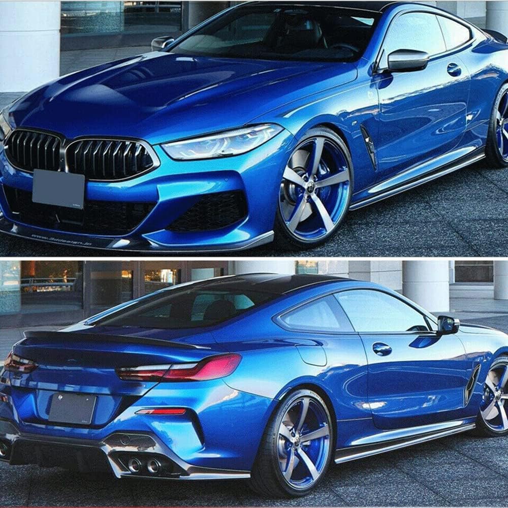 G14 G15 Real Carbon Fiber Side Skirts for BMW 8 Series G14 G15 2019 2020 2021 M-Sport 2-Door Car Side Skirt Extension Rocker Panel Splitters Factory Outlet