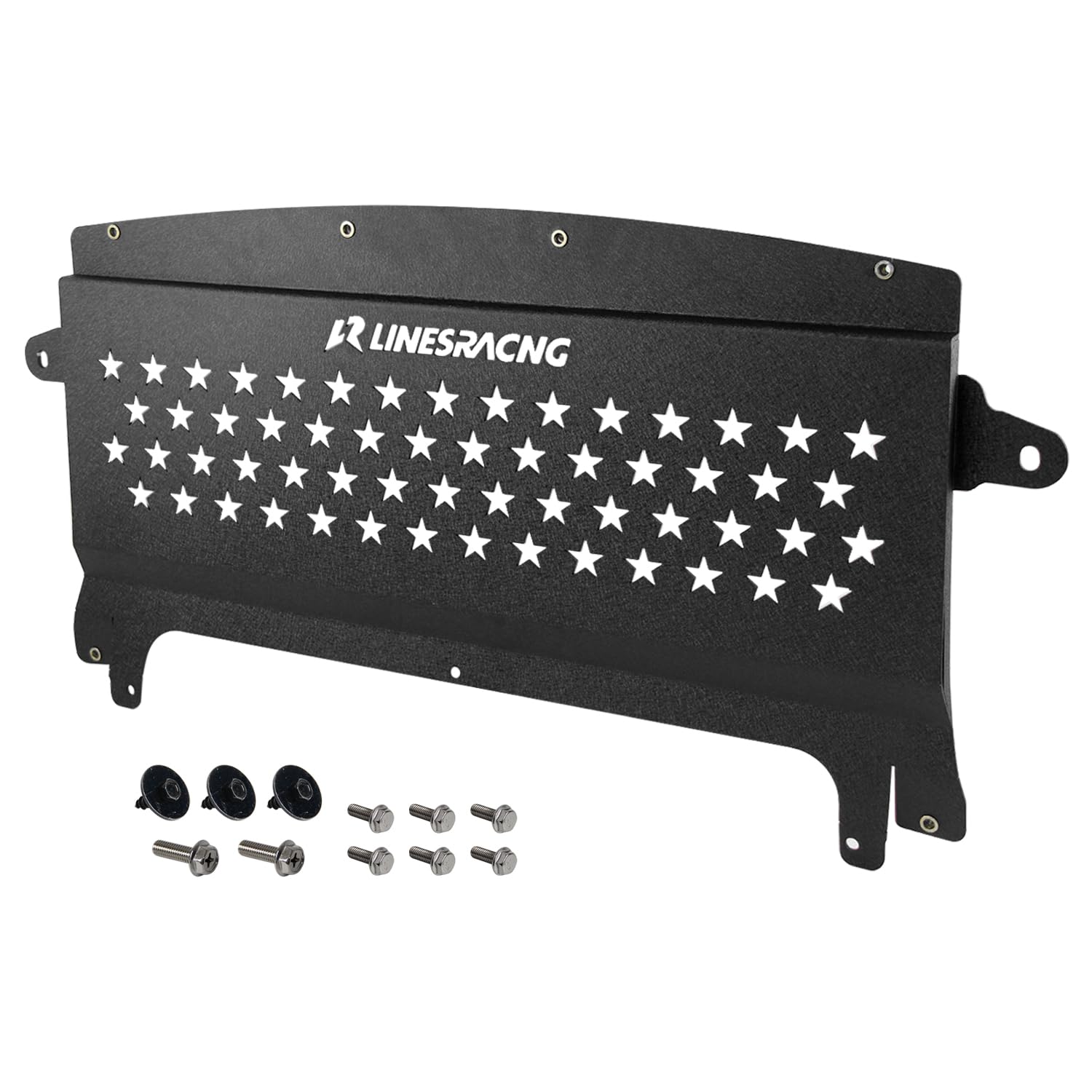 View 1 of ***missing 5 screws***PKSABB Oil Cooler Skid Plate for BMW M3 F80 M4 F82 F83