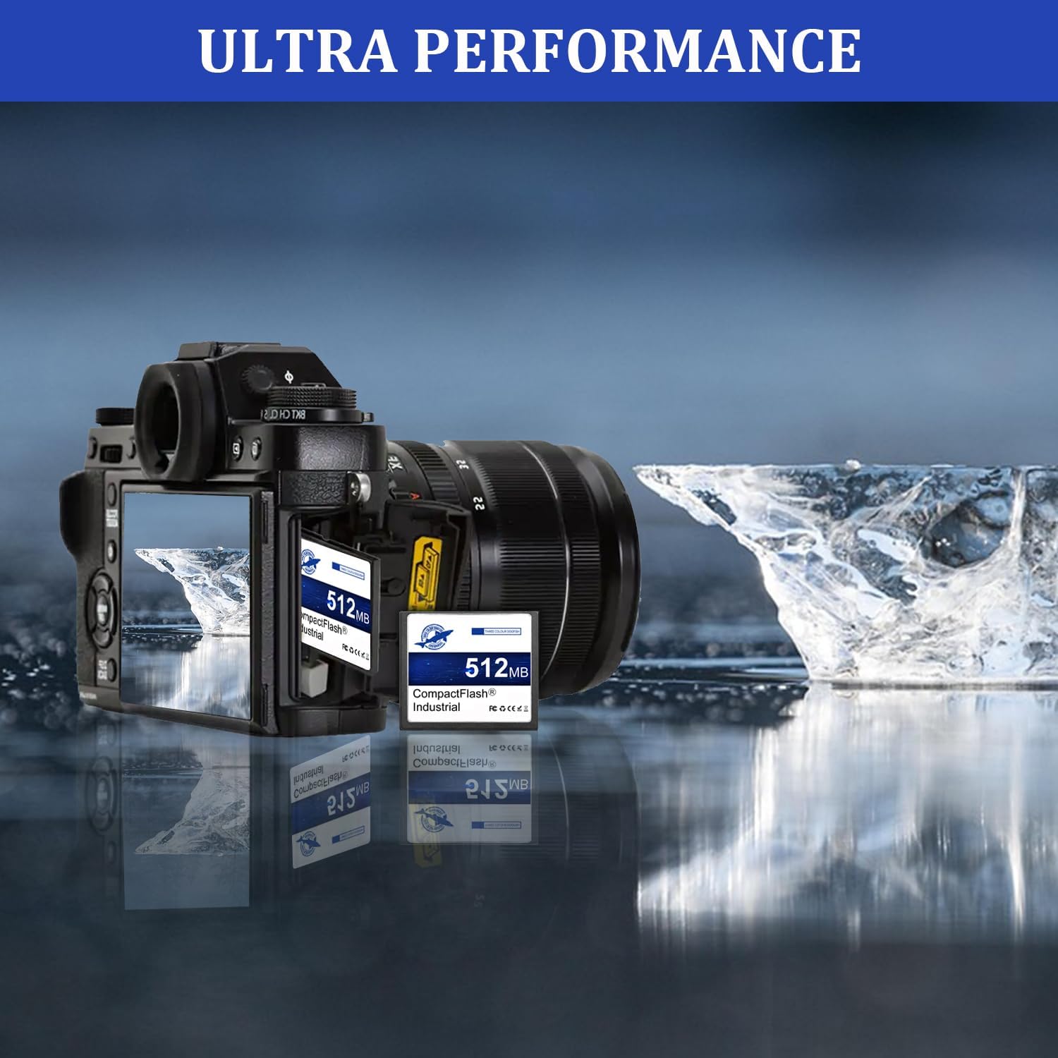 Dogfish Compact Flash Memory Card 512MB Industrial CF Type I Card FAT16 for Industrial Equipment and Vintage Digital Cameras - Image 3