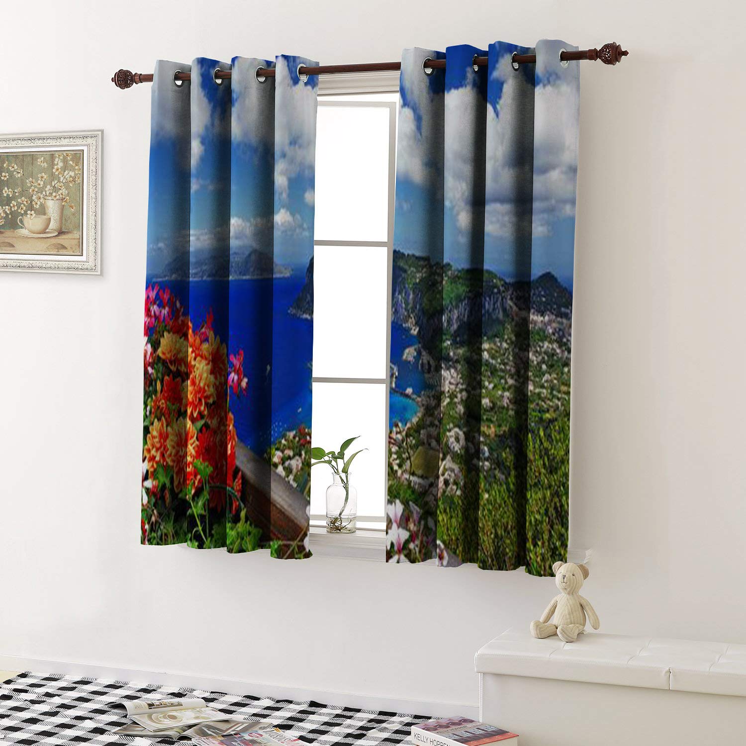 The Simpsons Kitchen Curtains Curtains & Drapes 2023