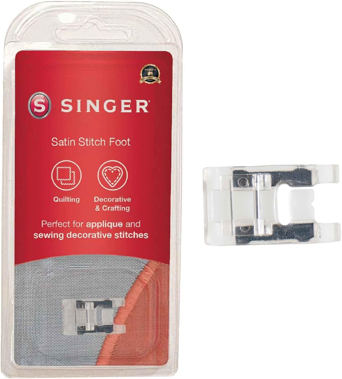 Pie Prensatela Satin Stitch SINGER para Máquinas de Coser