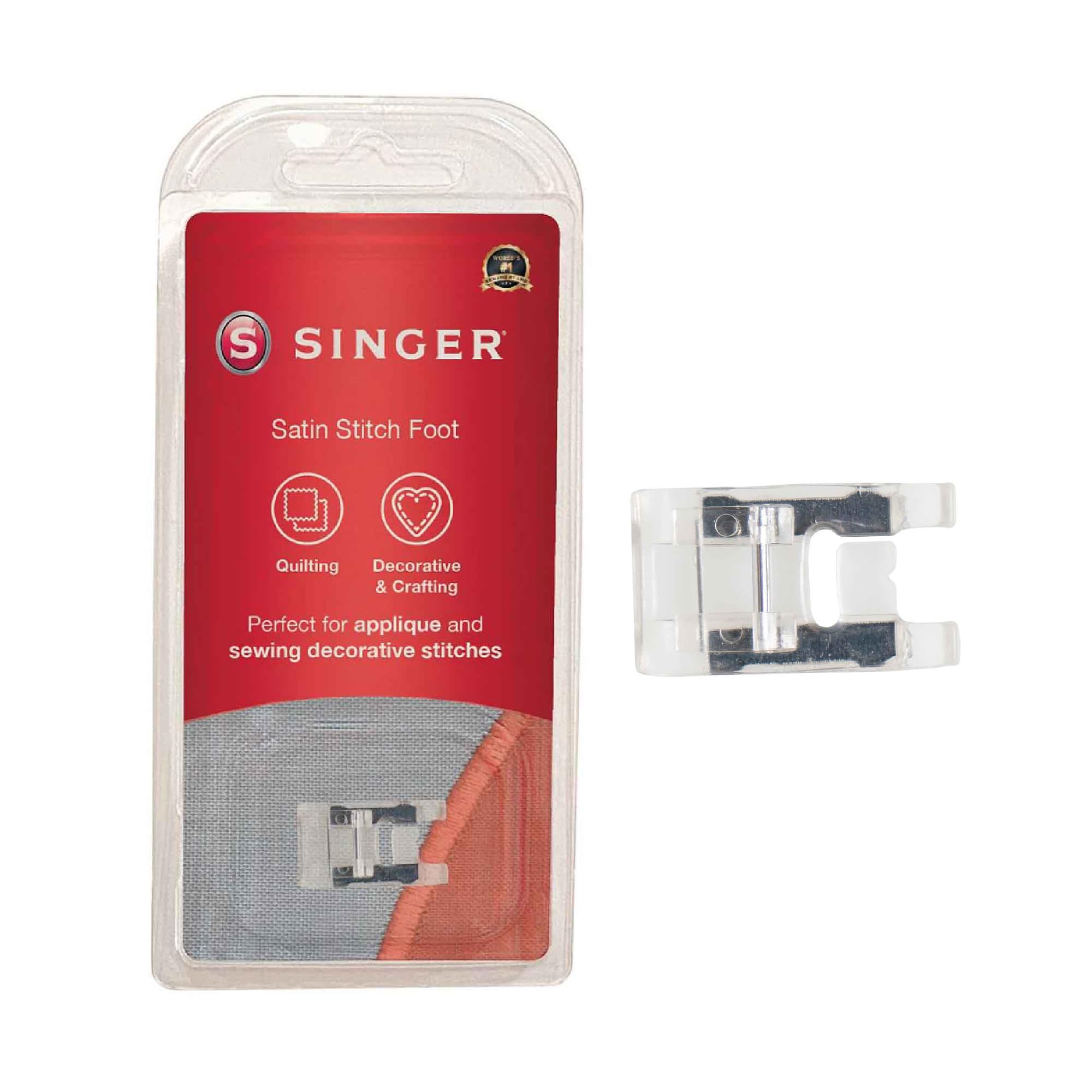 Amazon.co.jp : SINGERサテンステッチ押え足 | 滑らかなステッチのため Amazon.co.jp : SINGERサテンステッチ押え足 | 滑らかなステッチのため
