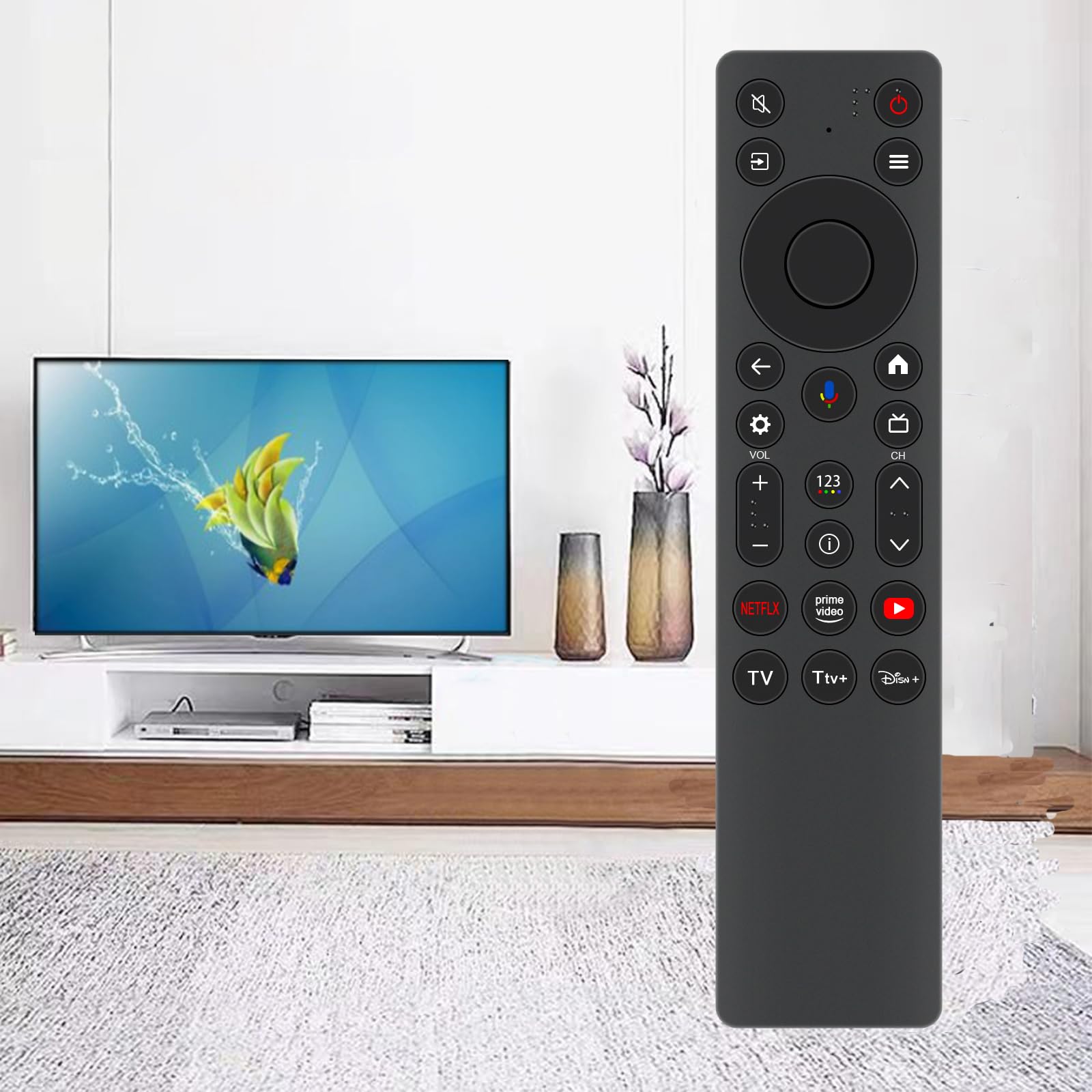 Amazon.com: New Replacement Voice Remote Control fit for TCL QM6K