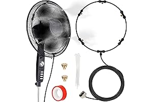 Fan Misting Kit - Your Perfect Outdoor Cooling Solution!
