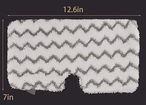 Miniatura 5 de Tidy Monster Paquete de 3 almohadillas de repuesto de microfibra resistentes para trapeador de vapor para trapeador de vapor Shark S3500 Series