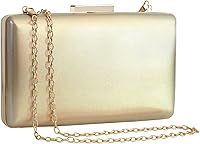 XINGSHUNFU Women's Patent Leather Evening Clutch Purse - Convertible Shoulder Crossbody Bag for Wedding Party Prom Cocktail