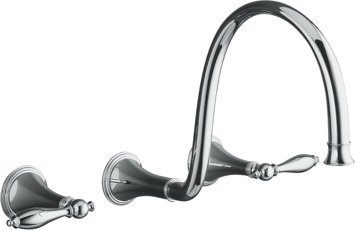 Kohler KT3444MCP Finial Traditional WallMount Lavatory Faucet Trim