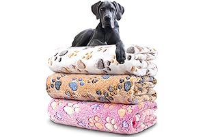 Pawsitively Plush Dog Blanket for the Coziest Crates