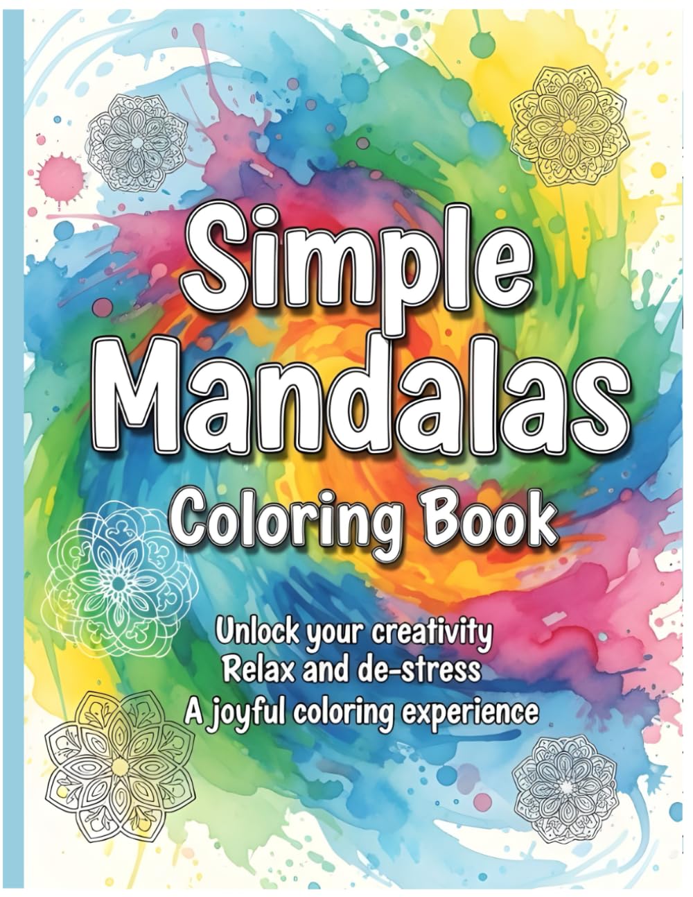 mandalacoloring book: 100 Mandalas Stress Relieving Mandala Designs for Adults Relaxation