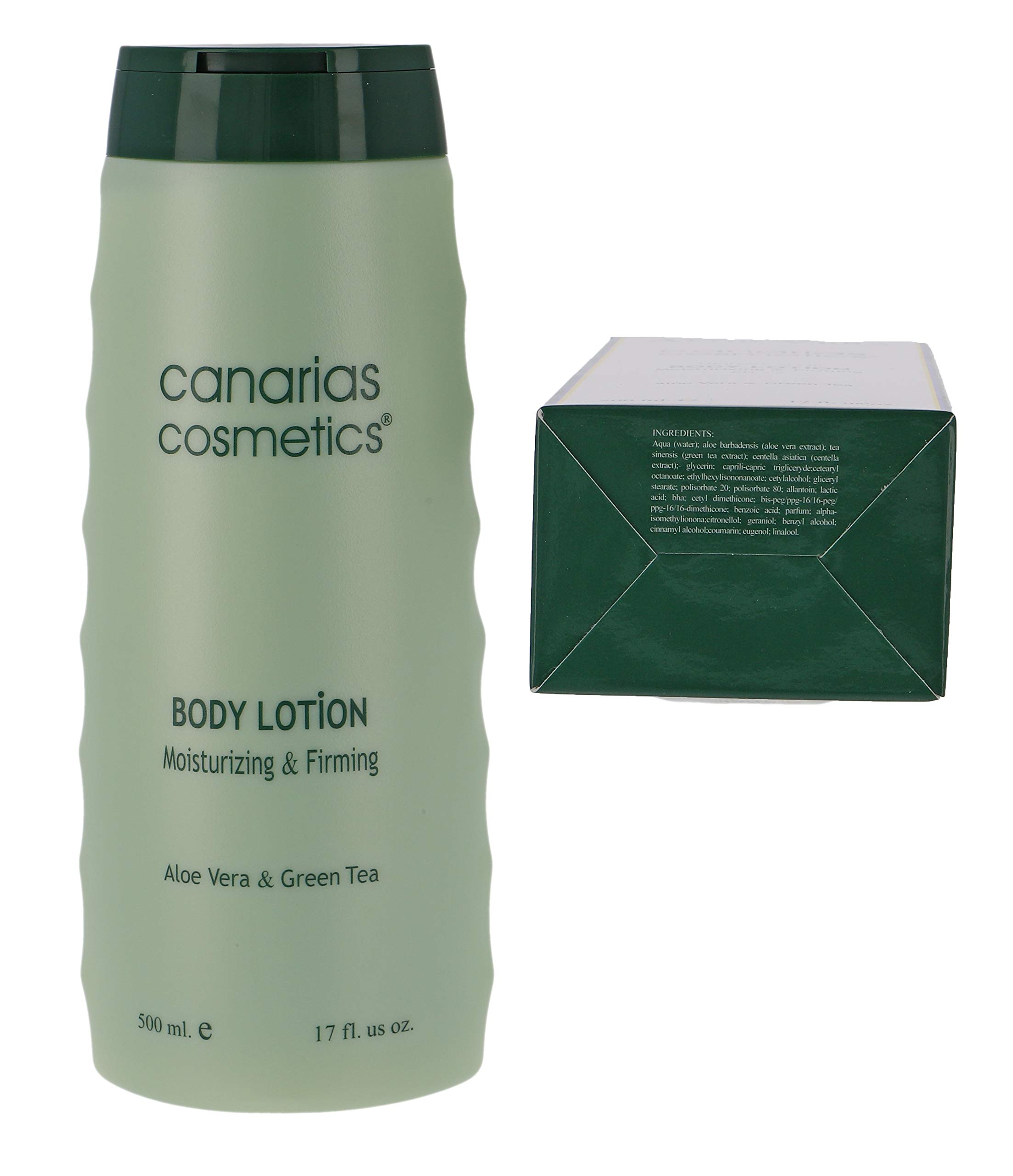 Canarias Cosmetics Dermo Aloe Body Lotion, 1er Pack (1 x 500 ml)