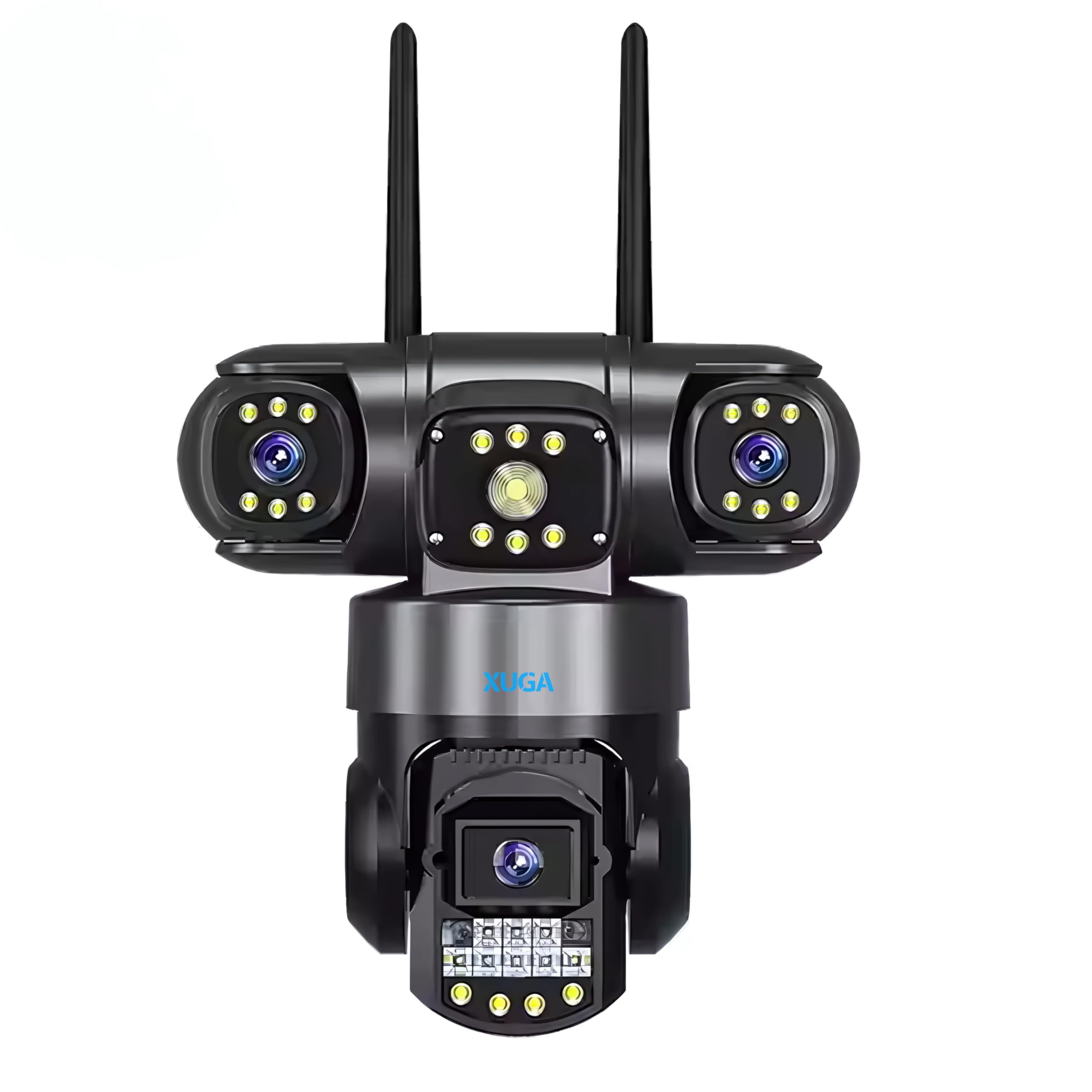 XUGA X6D-W 6MP FHD 3 Lens WiFi Outdoor CCTV Camera | PTZ | Color Night Vision | 3 View Screen | AI Motion Detection | Two-Way Audio| IP66 Waterproof | 10X Zoom | 128GB-image-47
