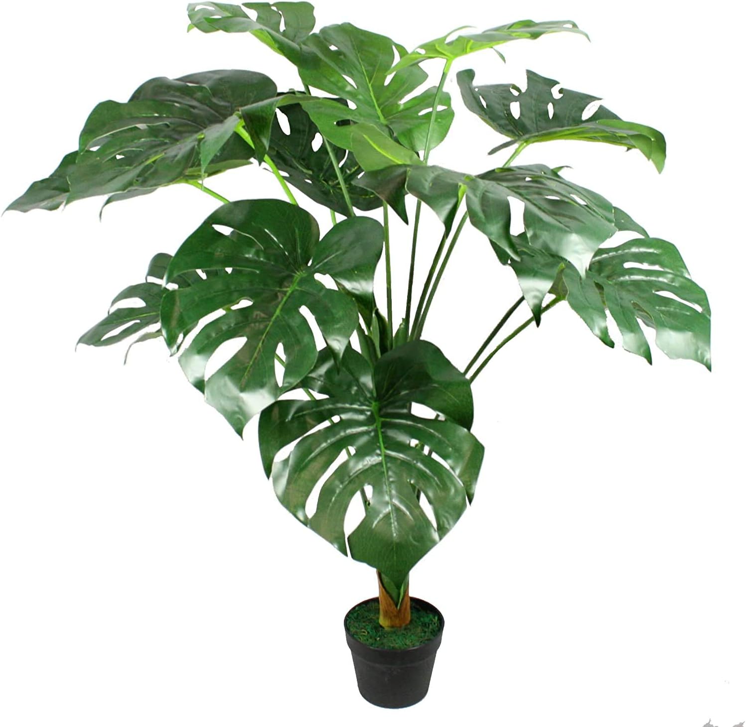 FloralStem 100 cm Artificial Monstera Plant Tropical Potted