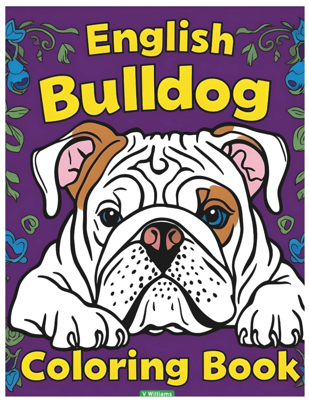 English Bulldog Coloring Book