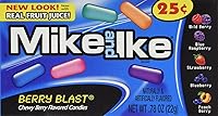 Vista 1 de Mike and Ike Berry Blast (1 caja de 24 paquetes individuales de 0.78 onzas)