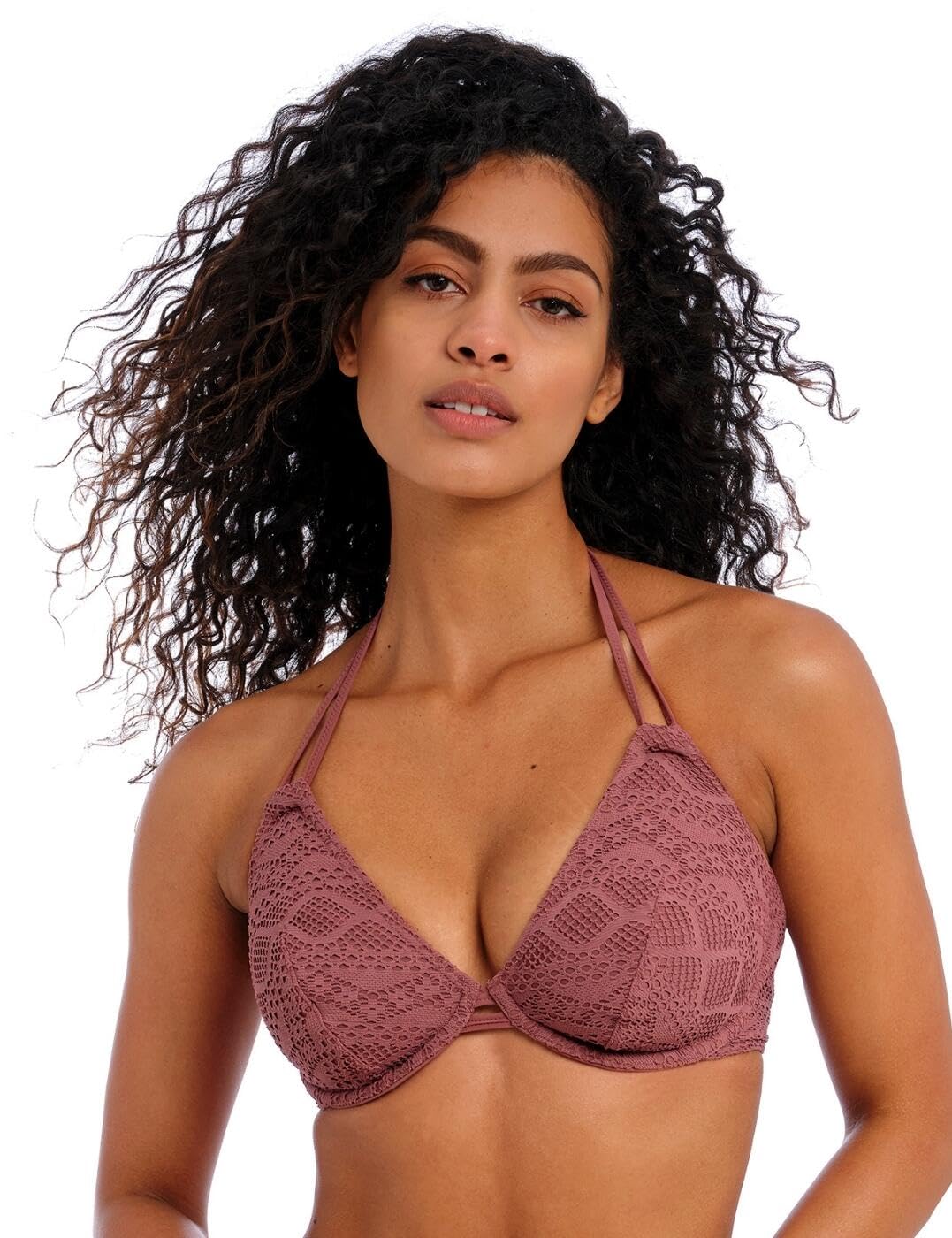 Freya Swim Women's Florl Haze Underwire Halter Bikini Top