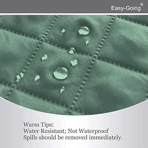 Miniatura 351 de Easy-Going - Funda reversible sobredimensionada para sofá de 3 cojines, protector de muebles resistente al agua con tubos de espuma para perros Gris