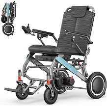 Elektrischer Rollstuhl nur 158 kg leicht & klappbar 20 km Reichweite Gel ndetauglich 125 kg Tragkraft LED-Leuchte Elektromagnetische Bremse Ideal f r Reise & Alltag