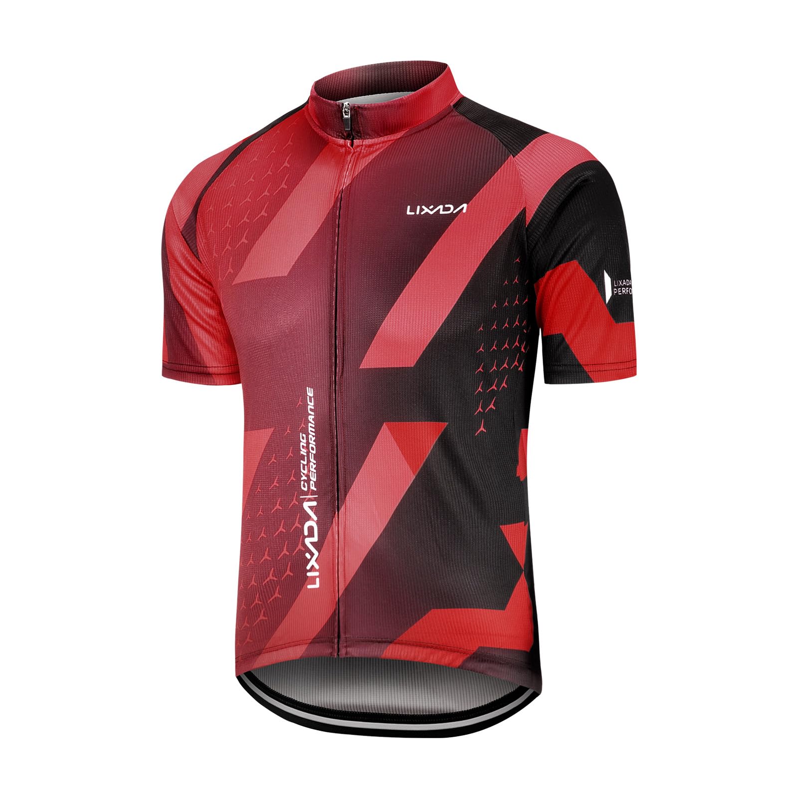 Lixada Kurzarm Radtrikot Rennrad trikot herren Herren Atmungsaktives Sommer Kurzarm Bike Shirt und Radhose gepolsterte Shorts, MTB Fahrrad Anzug für Radsport Outdoor Sport