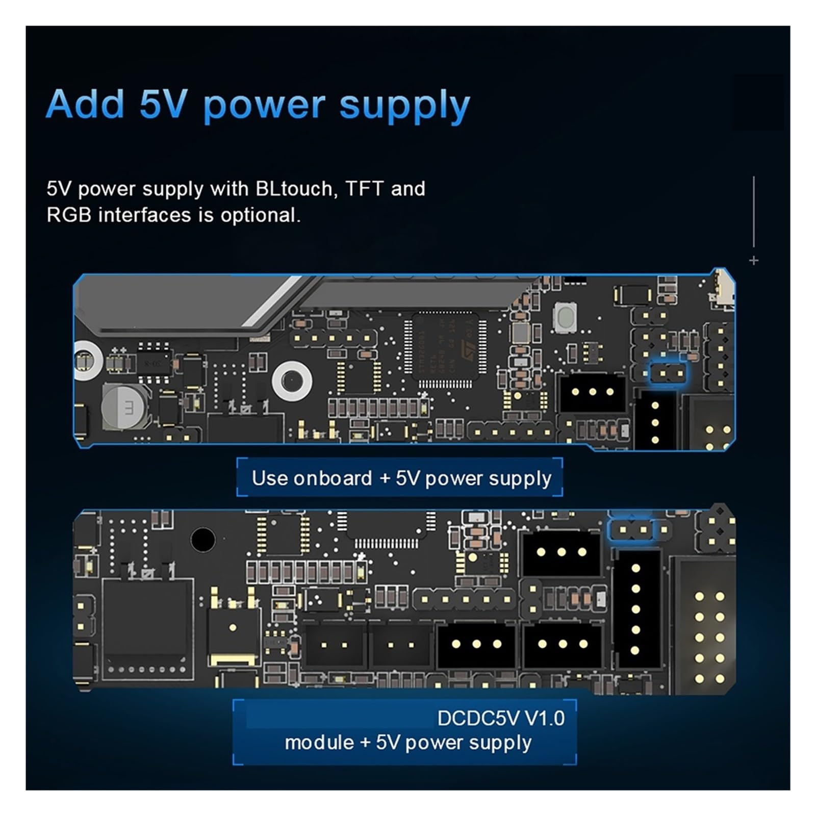 BTT SKR Mini E3 V3.0 Motherboard With TMC2209 UART VS SKR 2 3D Printer Mainboard for Ender 3 Ender 5 Pro CR 10(SKR Mini E3 V3.0)