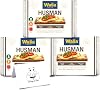 Whole Grain Crispbread Bundle Featuring: 3x High Fibre Wasa Husman (260g each) | Whole Grain Crunchy Rye Crispbreads | High Fibre, Low Fat, Plant Based | Perfect for Breakfast, Lunch & Snack
