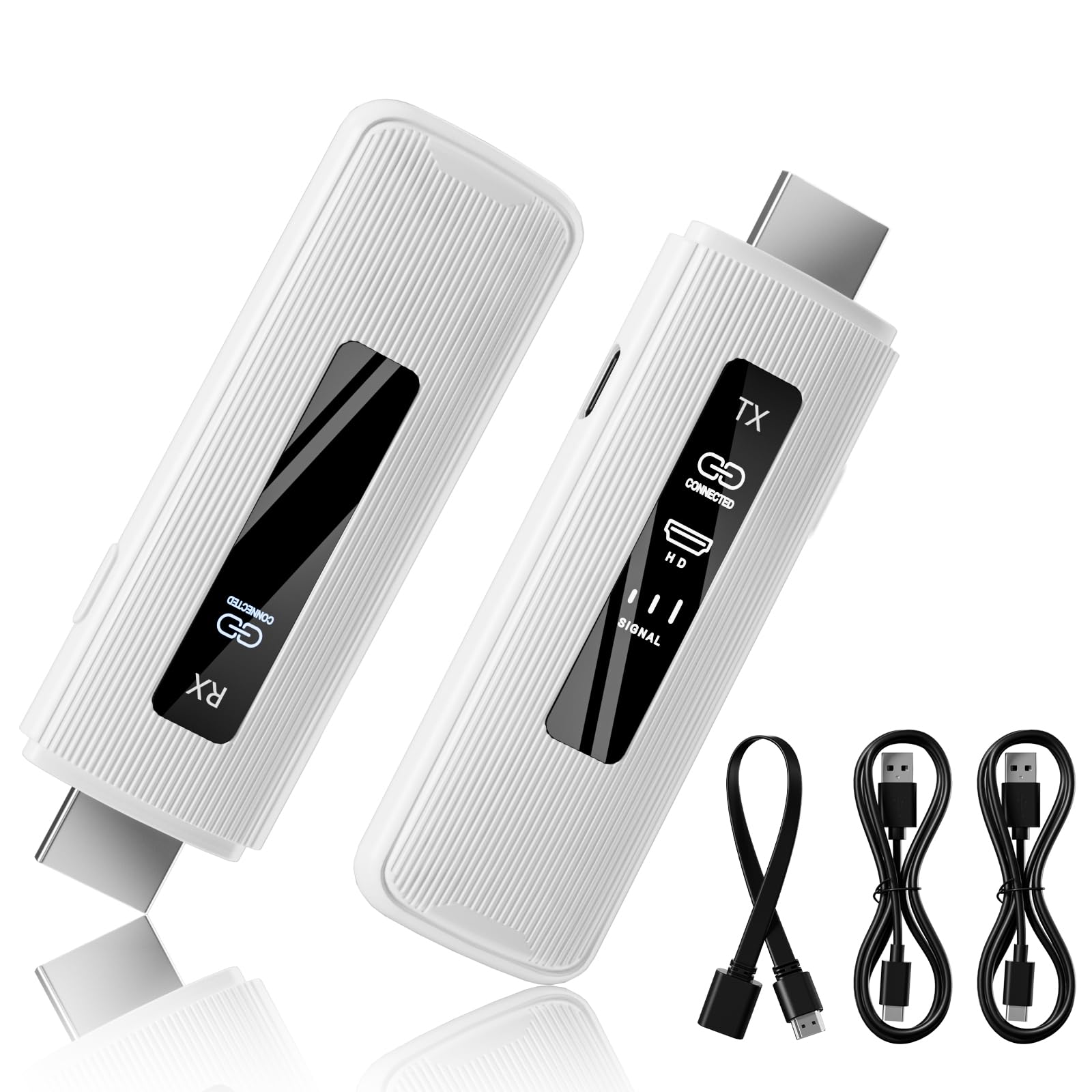 Kit émetteur-récepteur HDMI Sans Fil ICZI - Portée 50 M, Qualité 1080P/60Hz, Compatible 2.4G/5G | Pour PC, TV, Projecteur, Plug & Play