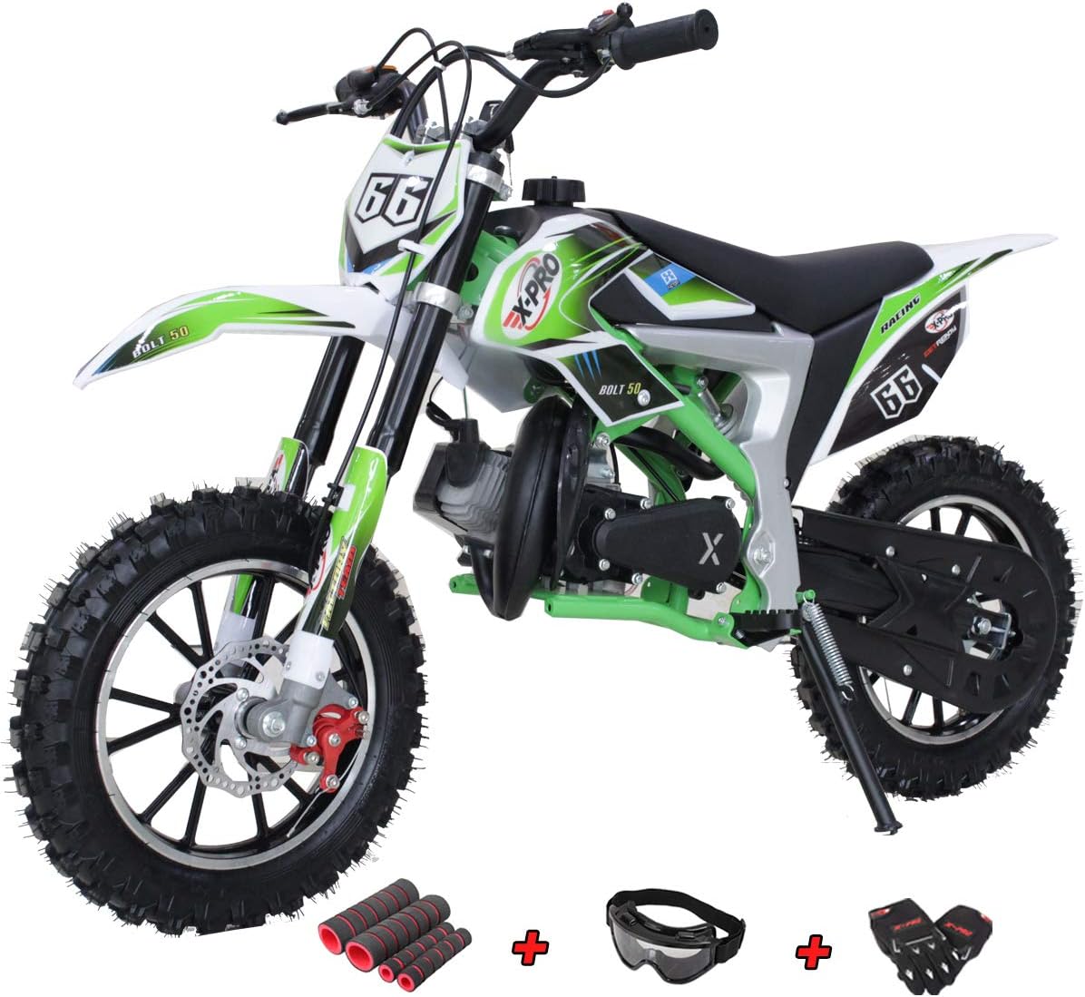 X-Pro 50cc Kids Dirt Bike with Safety Accessories Zambia Ubuy