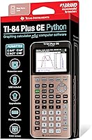 Vista 10 de Texas Instruments Calculadora gráfica de color TI-84 Plus CE, oro rosa (metálico)