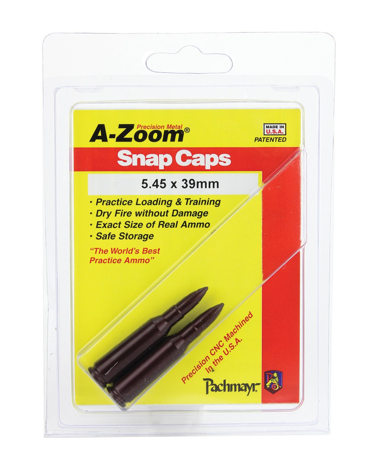 Amazon.com : A-Zoom Rifle Metal Snap Caps for 5.45 x 39R (2-Pack