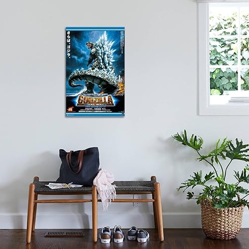 Miniatura 3 de Trends International Godzilla Final Wars - Póster de pared de una hoja, 22.37 x 34.00 pulgadas, lienzo estirado