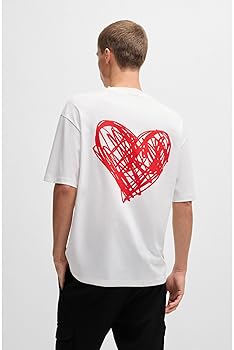 HUGO★Dewdam ハート Tシャツ【送料関税込】 71FpJLqRQNL._UY350_.jpg