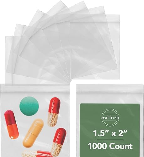 Paquete De 1000 Bolsas De Pl stico Resellables De 1 5 X 2 Pulgadas paquete-de-1000-bolsas-de-pl-stico-resellables-de-1-5-x-2-pulgadas