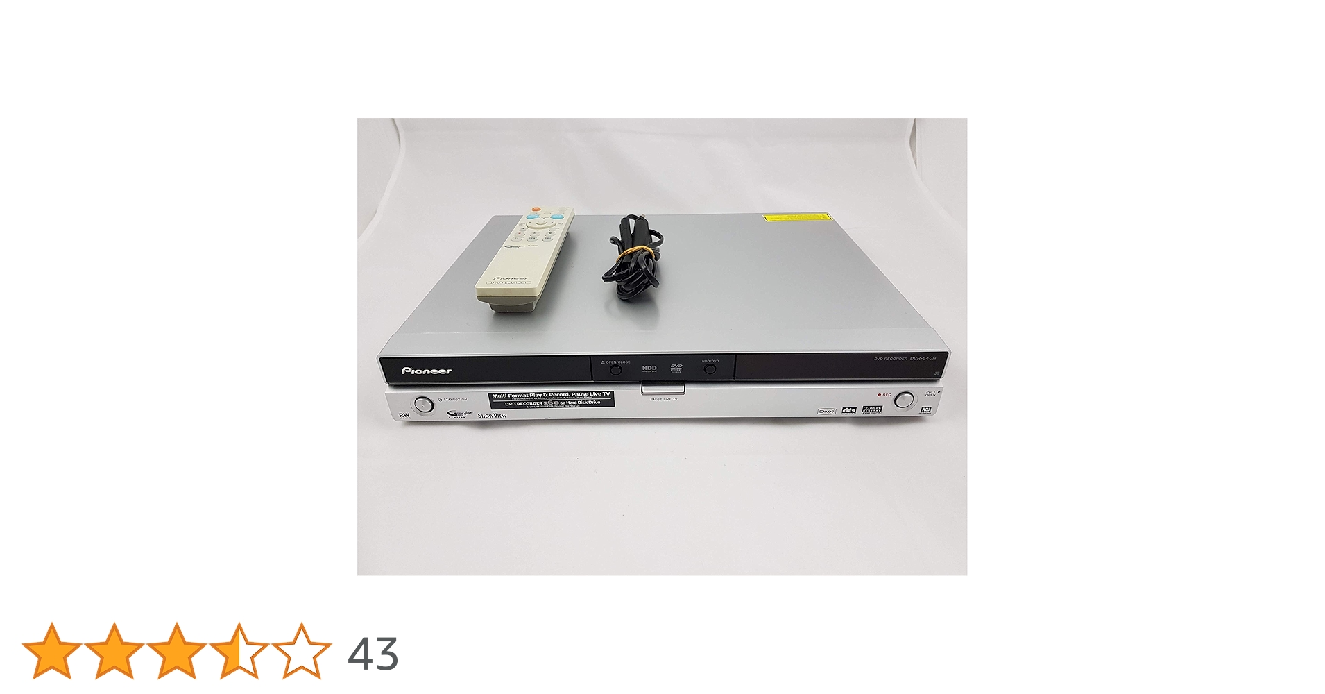 Pioneer　DVR-540H　&　BUFFALO　DTV-S110 Pioneer DVR-540H & BUFFALO DTV-S110