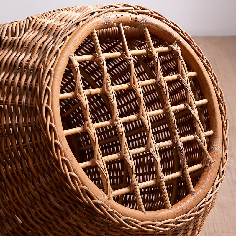 Amazon | ペットハウス サイドテーブル 籐家具 猫ちぐら ベッド ハウス  