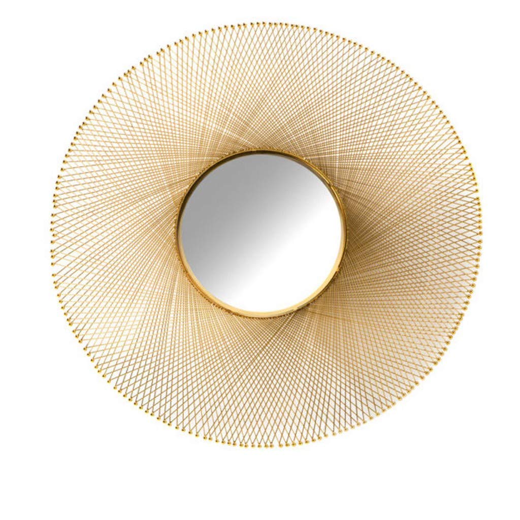 Crestview Collection CVMZRN003 45" Mirror Glass Dia-18 1PCS UPS Pack/ 4.2' Wall Décor