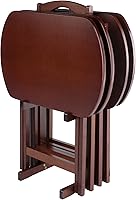 Vista 7 de Winsome Wood - Juego de bandejas para televisor