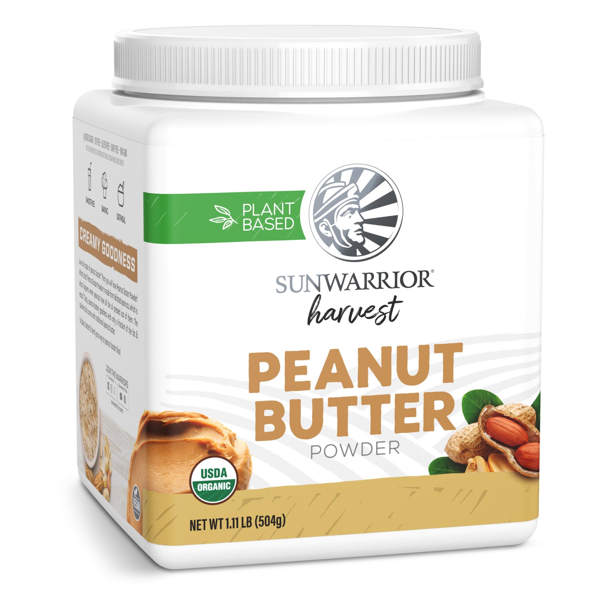 Sunwarrior Harvest Peanut Butter Powder