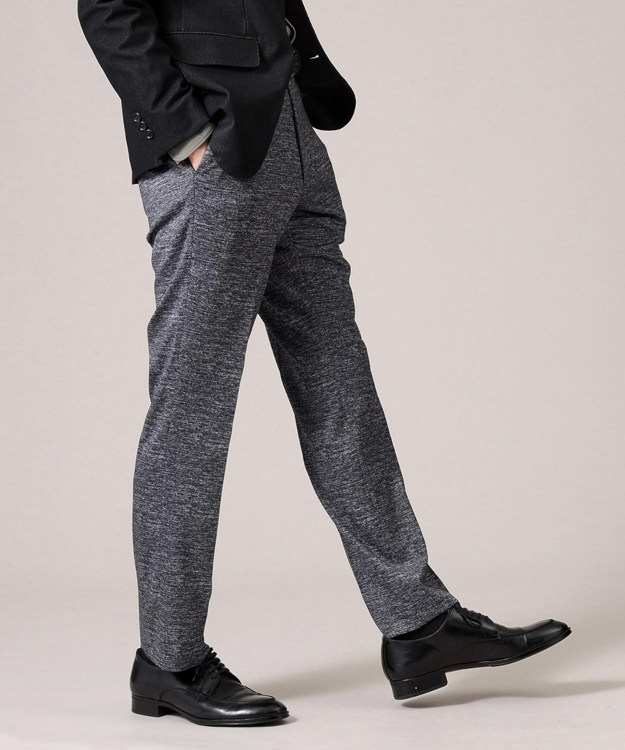 [ タケオキクチ ] フルレングスパンツ 【ONOFF対応】TRダブルニット ストレッチパンツ 07071308 メンズ