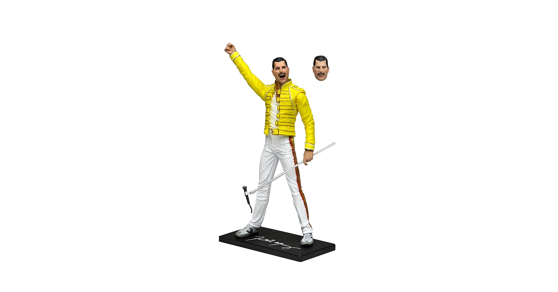 ●フレディー・マーキュリー NECA ネカ フィギュア 18インチ サウンド Amazon.com: Freddie Mercury 18
