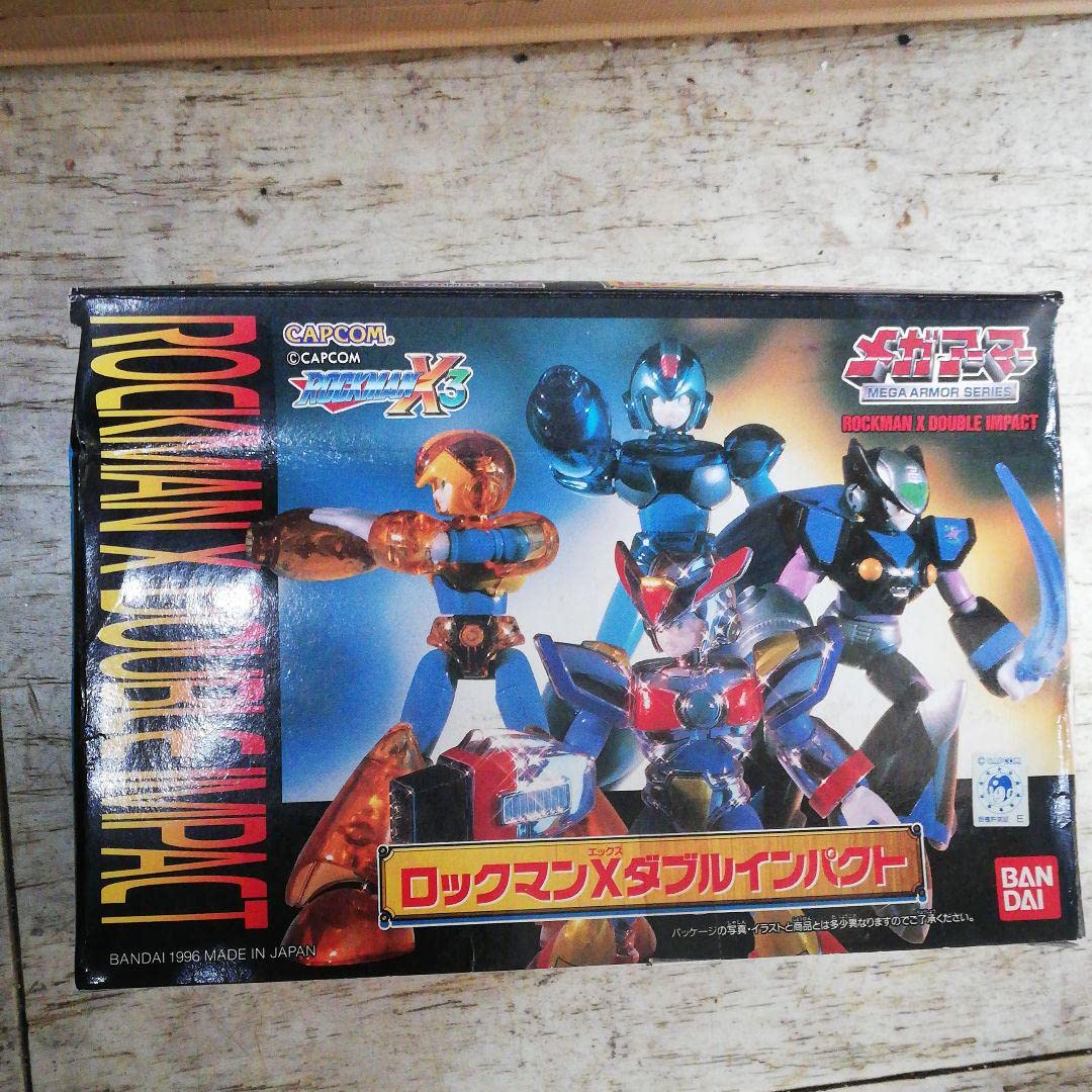 ロックマンX ブラックゼロ ダブルインパクトカラー 消しゴム 塩ビフィギュア ロックマンX ブラックゼロ ダブルインパクトカラー 消しゴム